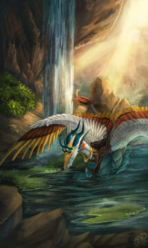 Halfbody + Speedpainted BG (OC: Falconic) (7/25)